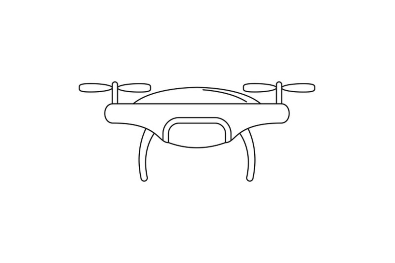 drone-icon-outline-style