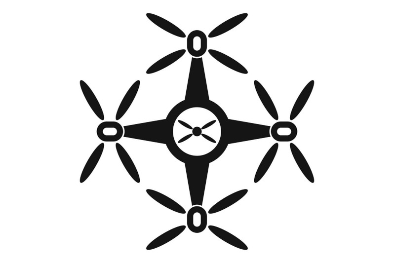 quadrocopter-icon-simple-style