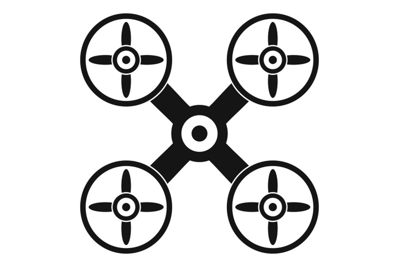 business-drone-icon-simple-style