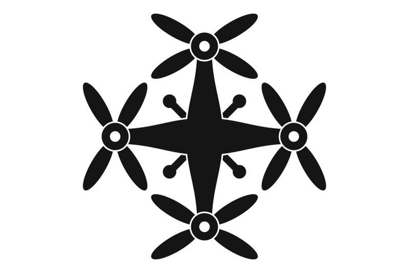 transport-drone-icon-simple-style
