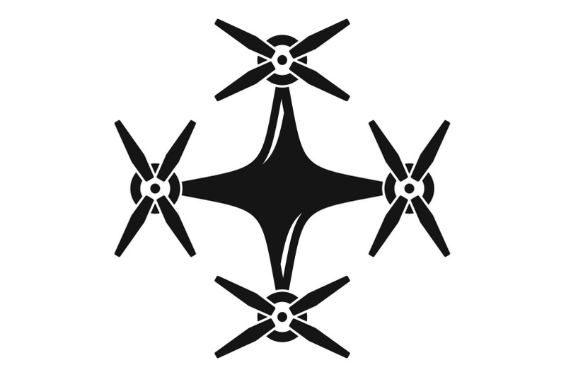copter-drone-icon-simple-style