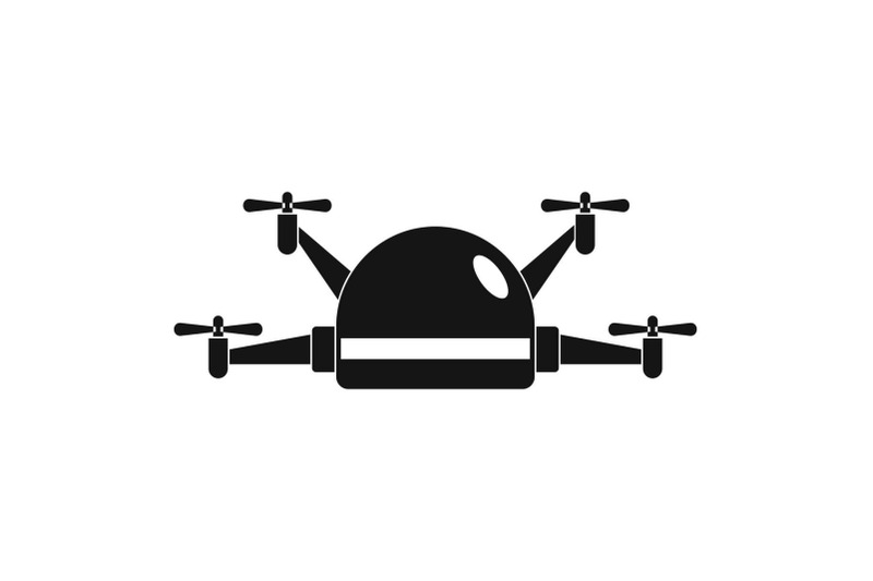 small-drone-icon-simple-style