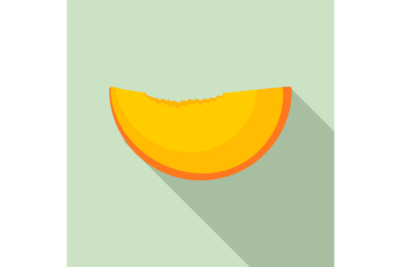 slice-of-peach-icon-flat-style