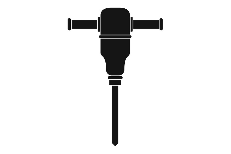 hand-drill-machine-icon-simple-style