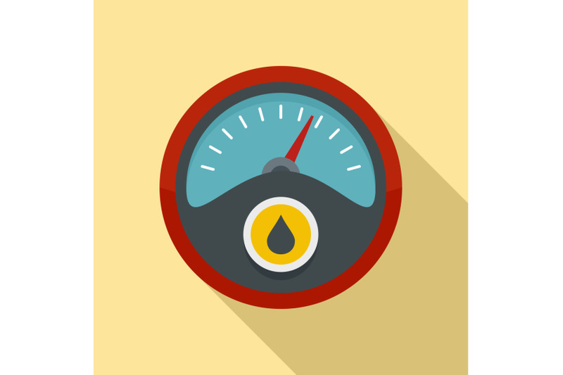 petrol-dashboard-icon-flat-style