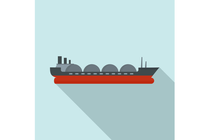 petrol-tanker-ship-icon-flat-style