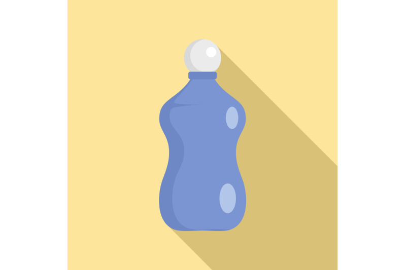 bubble-shampoo-bottle-icon-flat-style