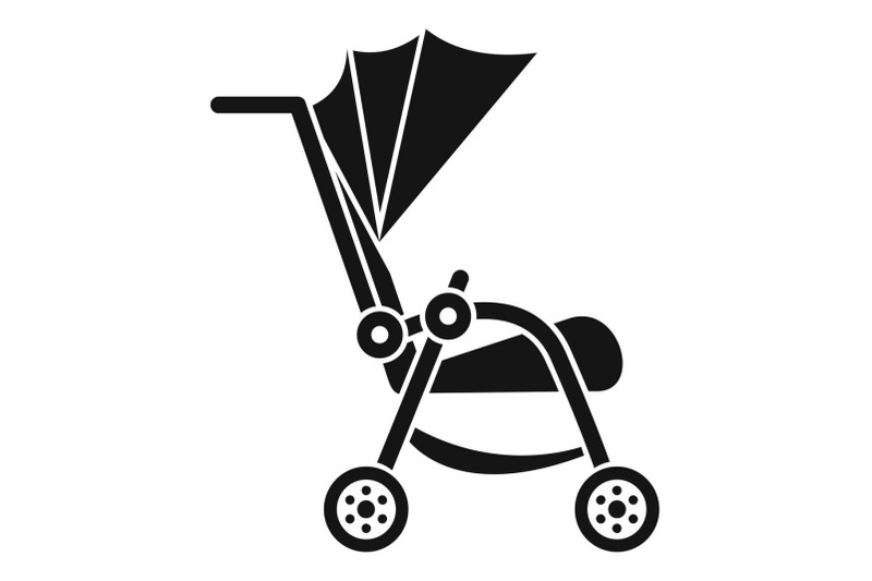 baby-pram-icon-simple-style