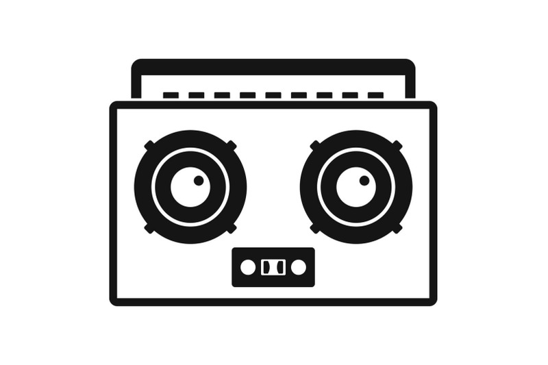 boombox-icon-simple-style