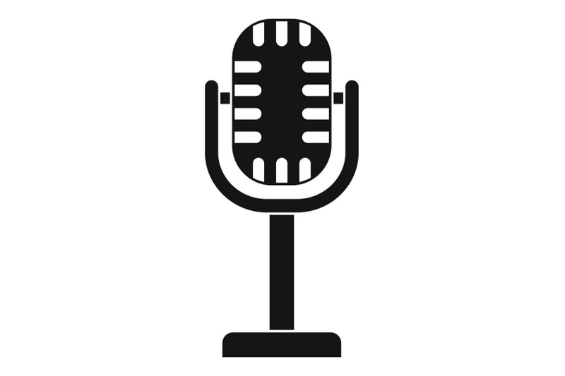 studio-microphone-icon-simple-style