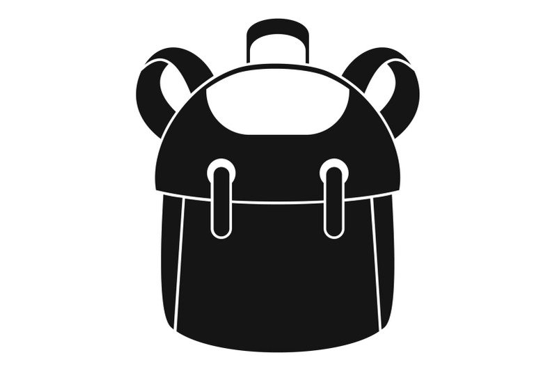 kid-backpack-icon-simple-style