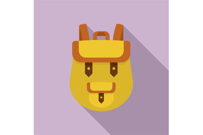 backpack-icon-flat-style