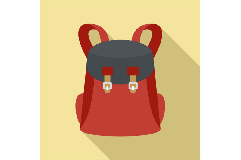 universal-backpack-icon-flat-style