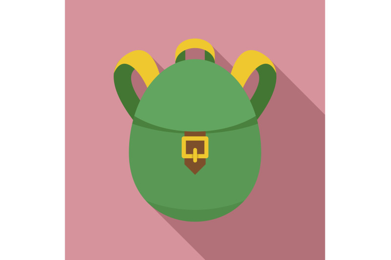 rucksack-icon-flat-style