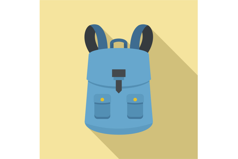 haversack-icon-flat-style