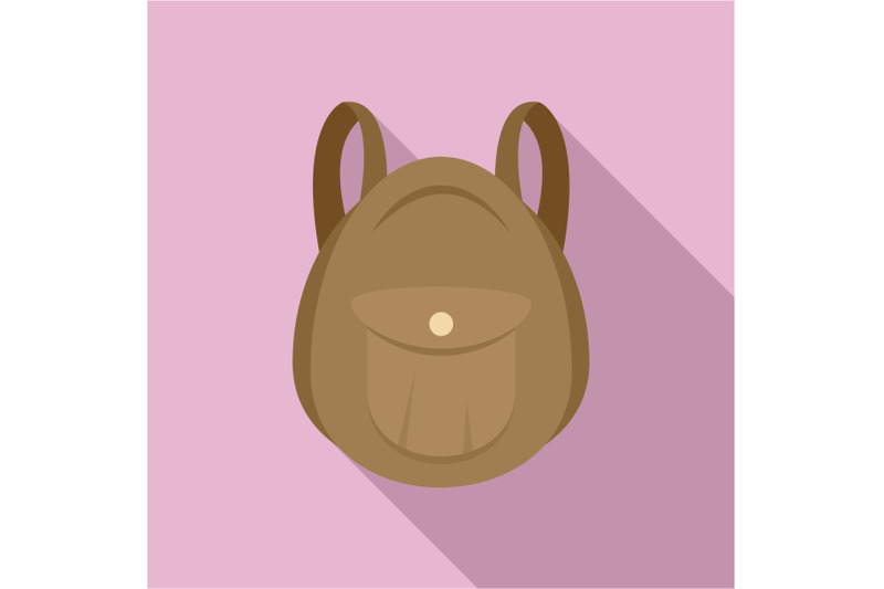 tourist-backpack-icon-flat-style
