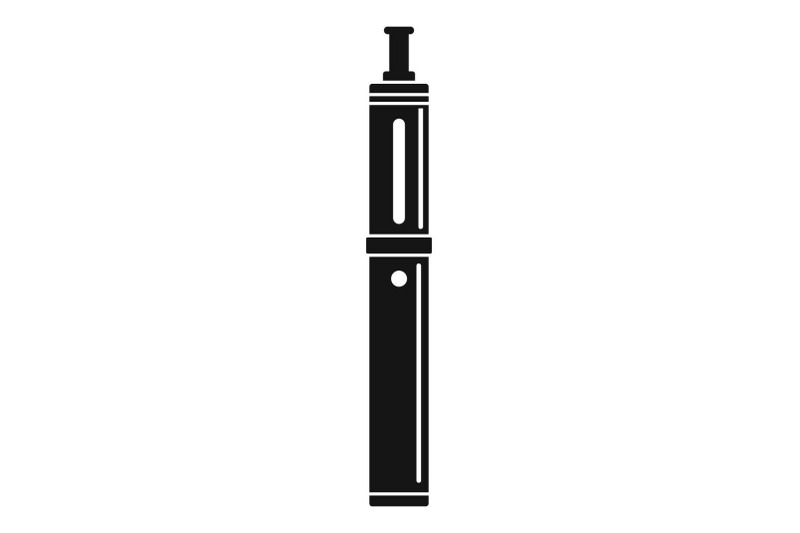 steel-vape-pen-icon-simple-style