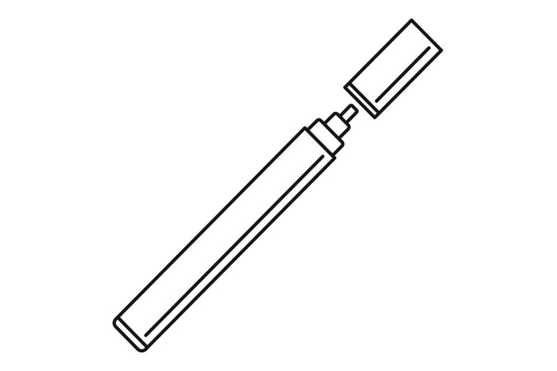 electronical-cigarette-icon-outline-style