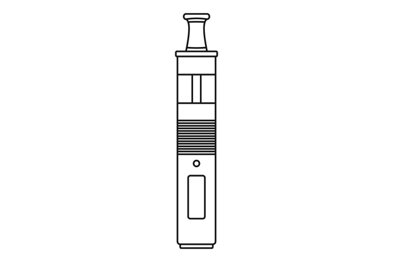 vaping-pen-icon-outline-style