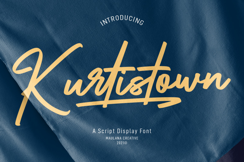 kurtistown-script-font