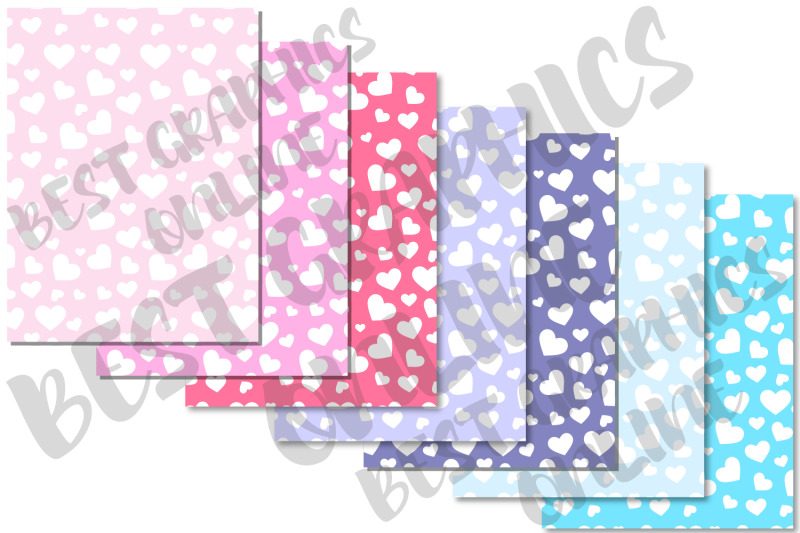 hearts-background-digital-papers-pack