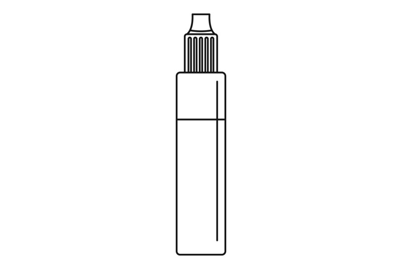 nicotine-liquid-icon-outline-style