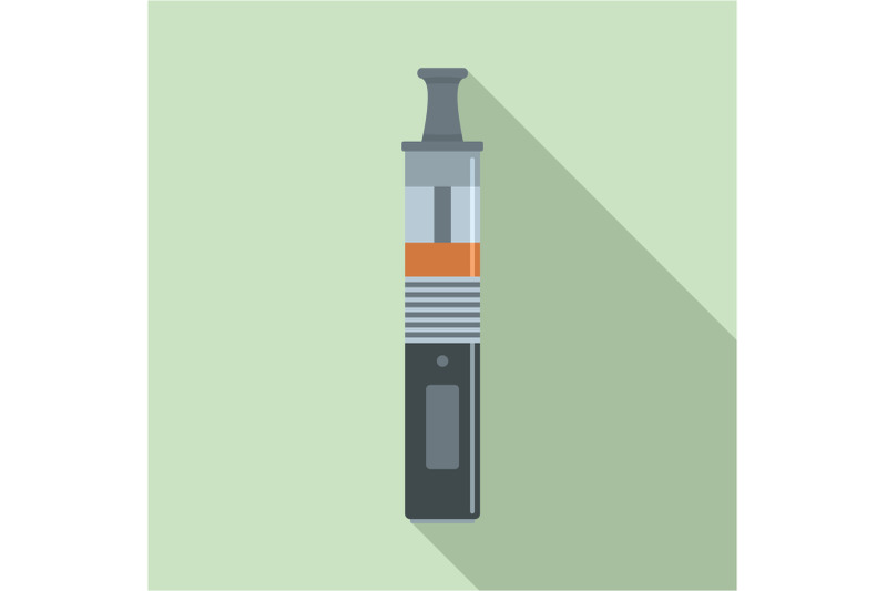 vaping-pen-icon-flat-style