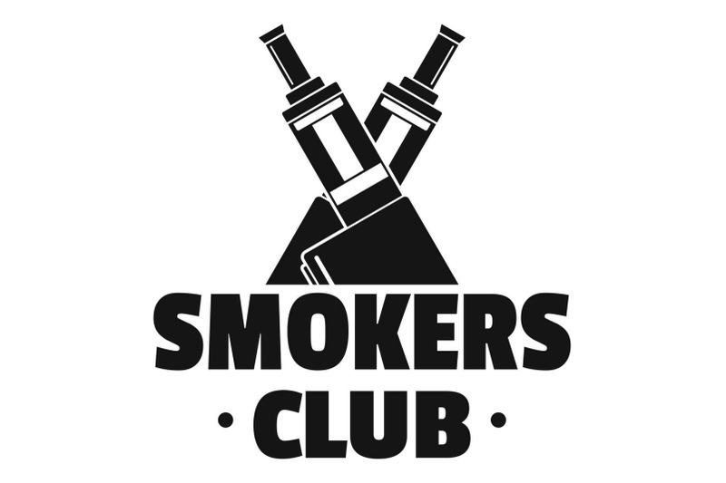 vape-smokers-club-logo-simple-style