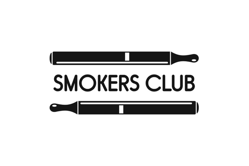 smokers-club-logo-simple-style