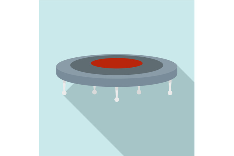 jump-trampoline-icon-flat-style