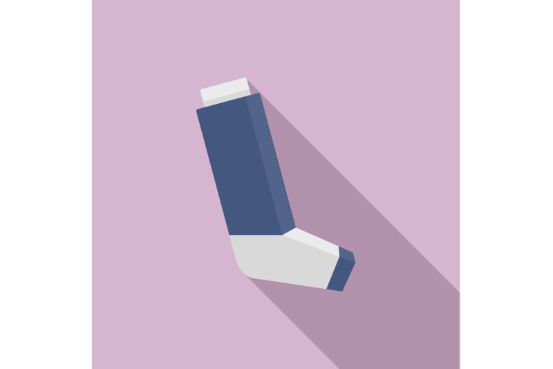 allergy-inhaler-icon-flat-style