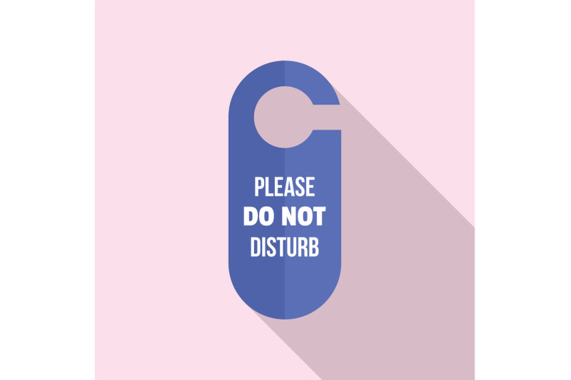 do-not-disturb-hanger-tag-icon-flat-style