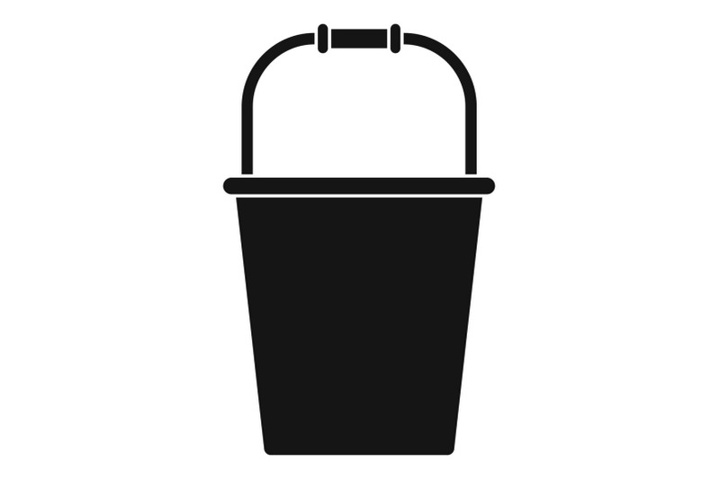 farm-bucket-icon-simple-style