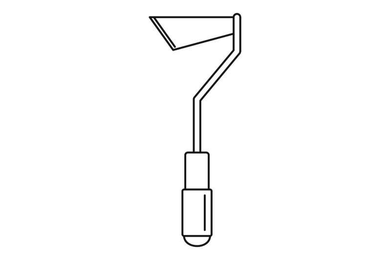garden-dig-tool-icon-outline-style