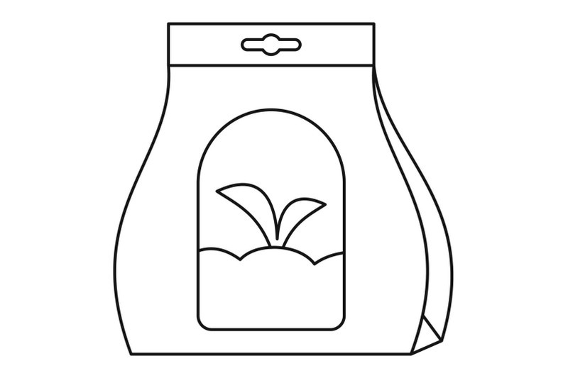 plant-seed-pack-icon-outline-style