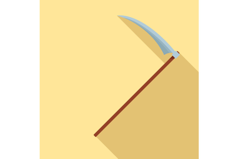 scythe-icon-flat-style