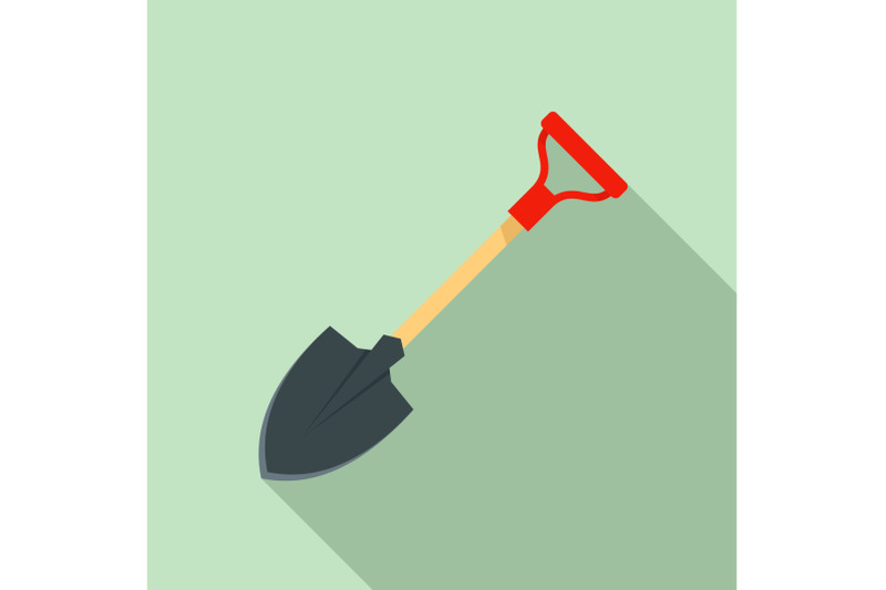 farm-shovel-icon-flat-style