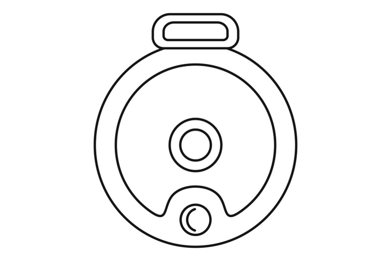 top-view-robot-vacuum-cleaner-icon-outline-style