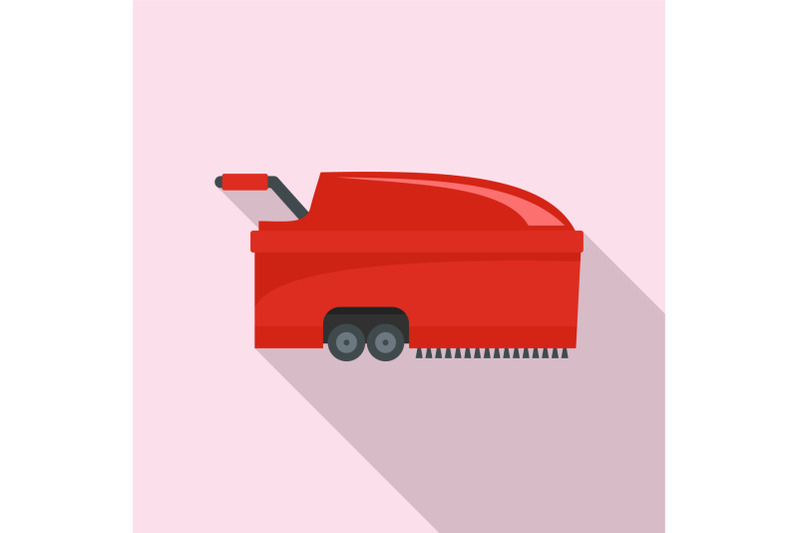 hall-vacuum-cleaner-icon-flat-style