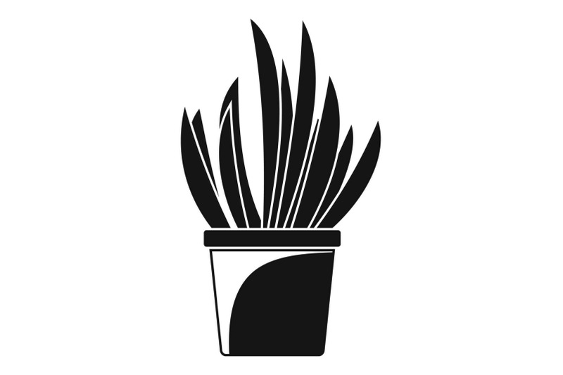 cacti-pot-icon-simple-style