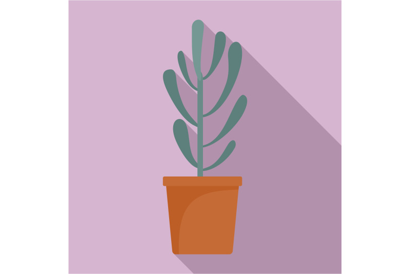 plant-tree-cactus-icon-flat-style