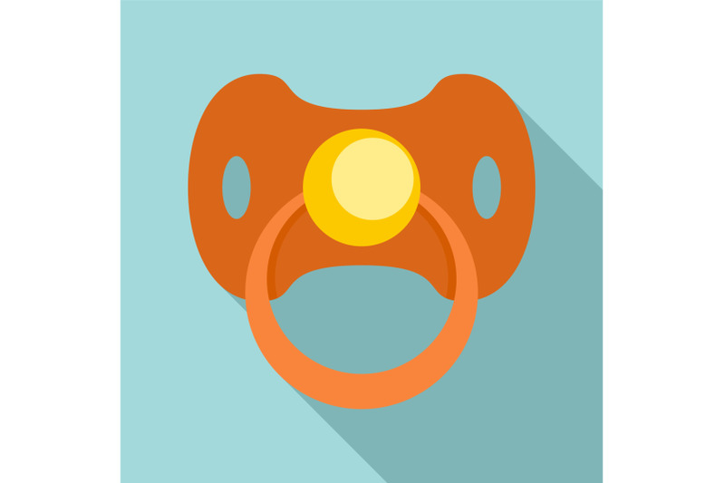 baby-nipple-icon-flat-style