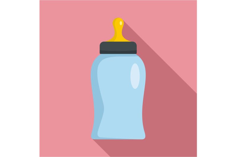 bottle-nipple-icon-flat-style