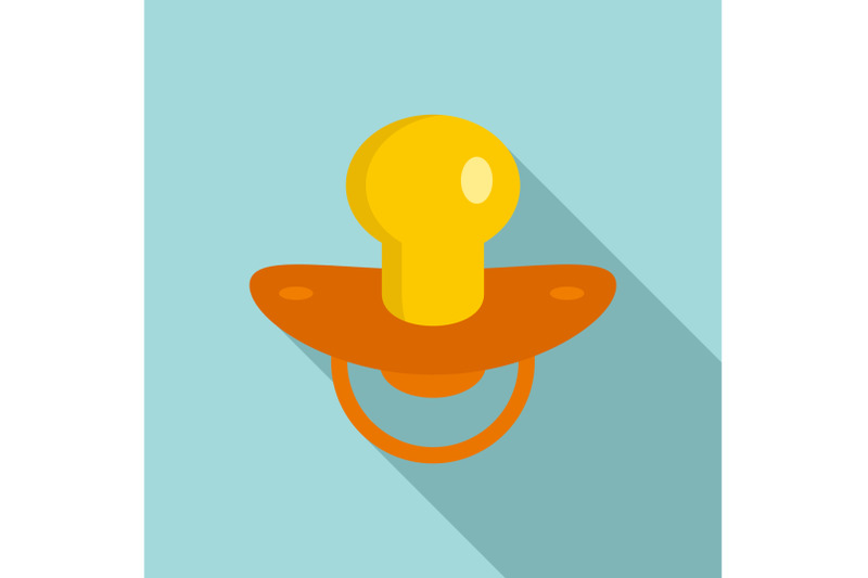 soft-nipple-icon-flat-style