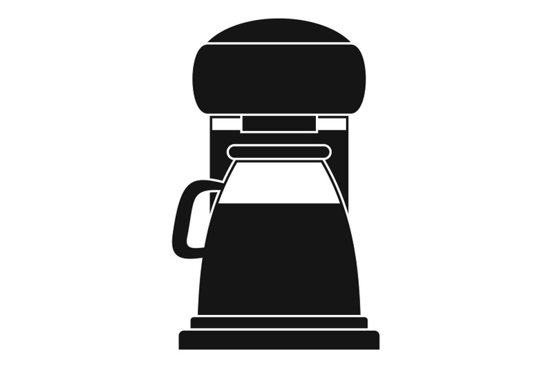 classic-coffee-machine-icon-simple-style