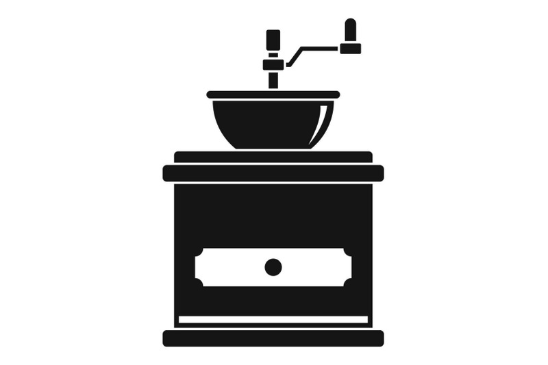coffee-mill-icon-simple-style