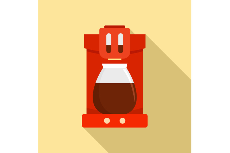 coffee-machine-icon-flat-style