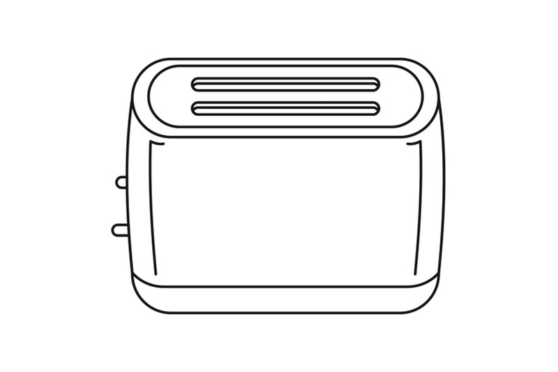 toaster-icon-outline-style