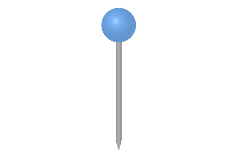 office-blue-pointer-icon-isometric-style