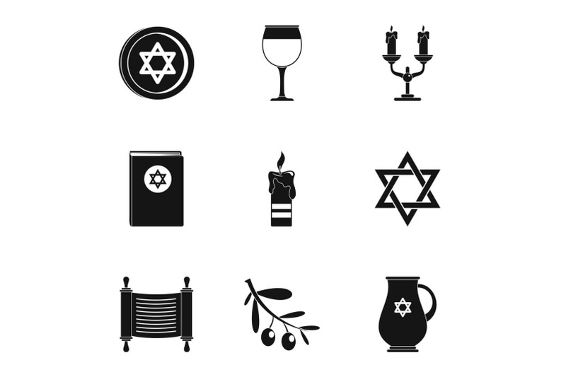 theism-icons-set-simple-style